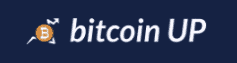 Bitcoin up logo